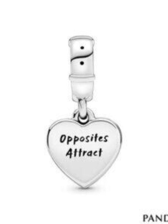 Pandora Heart Charm with Blue Enamel - Picture 4 of 5